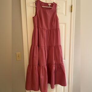 A new day sleeveless dress from target. Wore it 1-2x. It’s very long, I’m 5’2.